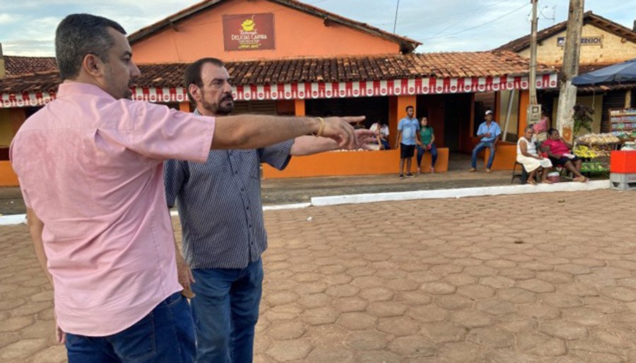 Governo do Tocantins inaugura pavimentação em Bielândia, distrito de Filadélfia