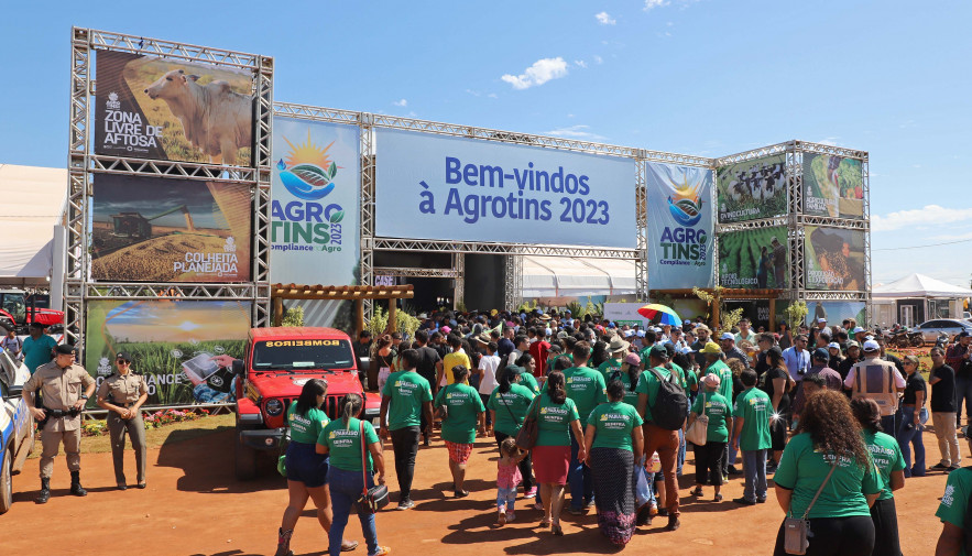 Agrotins 2023 bate recorde com quase R$ 3 bilhões em movimentação financeira