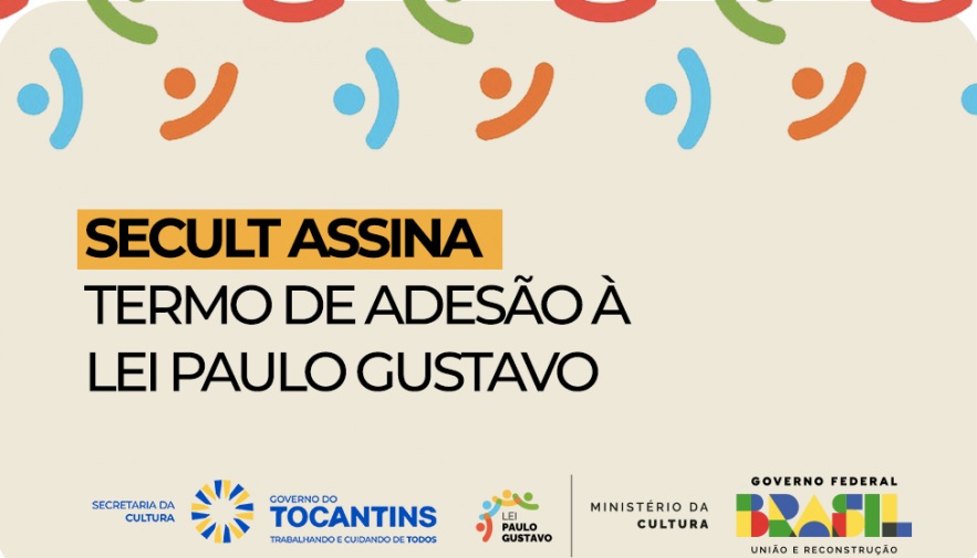Secult assina termo de adesão à Lei Paulo Gustavo