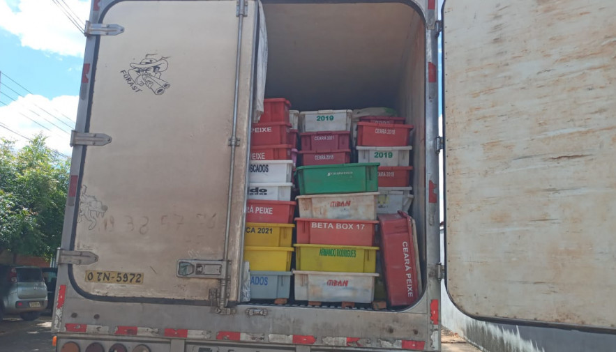 Operação do Naturatins apreende 7,2 mil kg de pescado no extremo norte do Estado