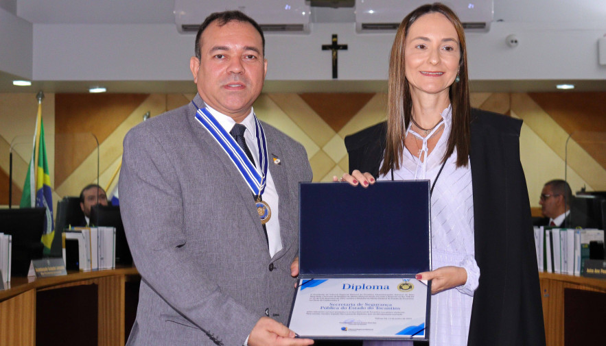 Em reconhecimento às ações desenvolvidas pela SSP-TO nas Eleições 2022, Justiça Eleitoral concede Medalha de Mérito