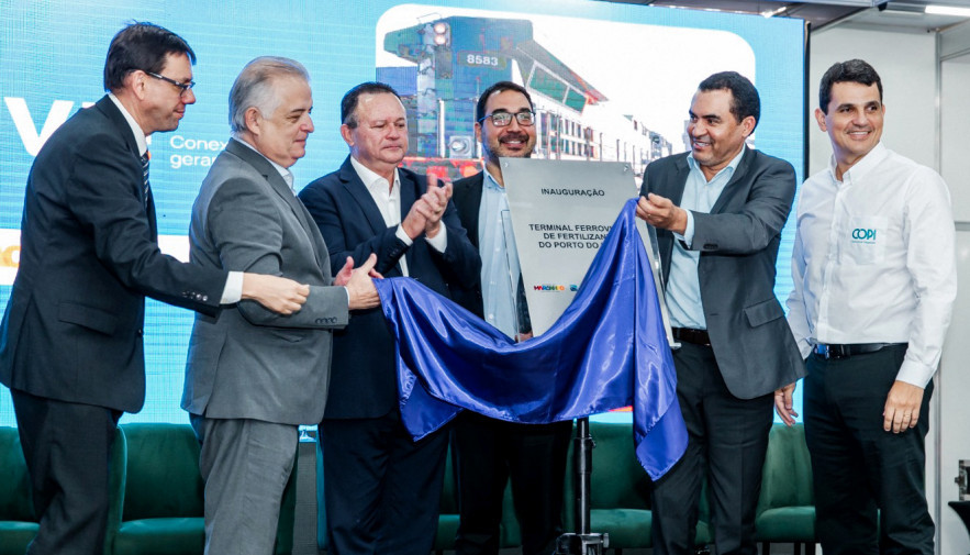 No Maranhão, governador Wanderlei Barbosa participa da inauguração de nova infraestrutura logística que vai fortalecer o agronegócio e gerar empregos no Tocantins