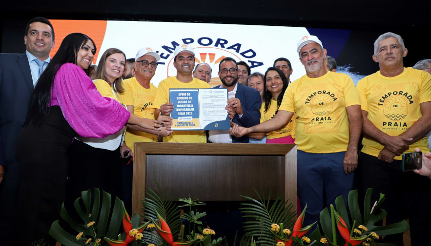 Governador Wanderlei Barbosa lança oficialmente a Temporada de Praia 2023 e ressalta que apoiar os municípios é primordial para fomentar o turismo