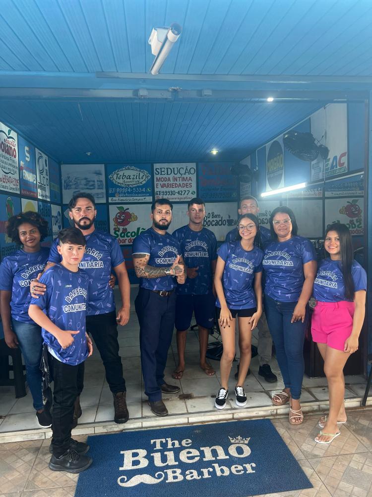Araguatins: Barbearia Comunitária realiza segunda edição com recorde de atendimentos.