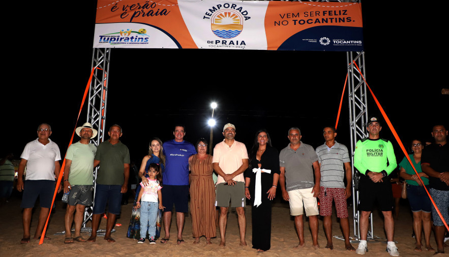 Governador Wanderlei Barbosa lança oficialmente Temporada 2023 da Praia da Raposa em Tupiratins
