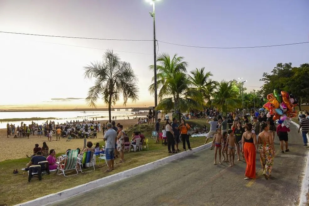Praias de Palmas terão shows, esporte na areia e vila gastronômica nesse fim de semana
