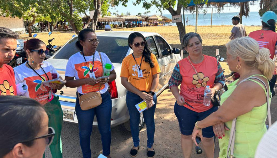 Governo do Tocantins realiza campanha de conscientização da primeira infância na temporada de praia
