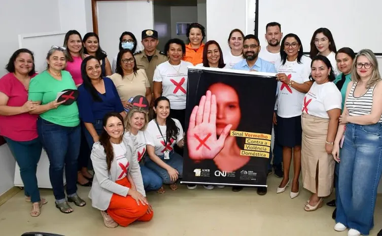 Governo do Tocantins lança campanha Sinal Vermelho Contra a Violência Doméstica