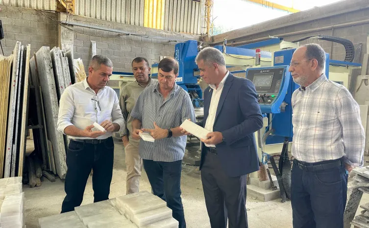No Espírito Santo, Governo do Tocantins visita maior polo de rochas ornamentais do Brasil e articula parcerias