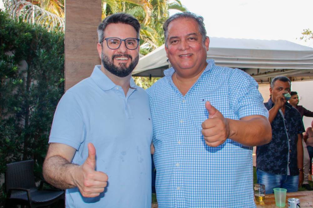 Deputado Mantoan comemora mais um aniversário do senador Eduardo Gomes