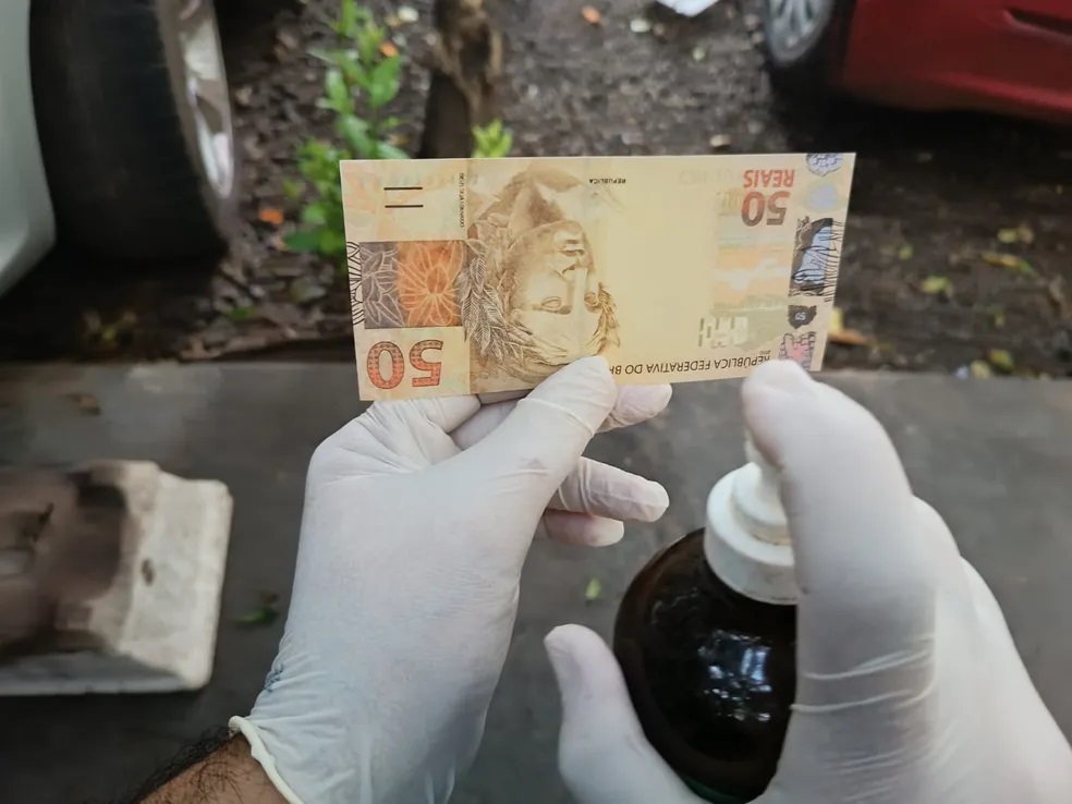 Dois homens são presos por falsificação de dinheiro no norte do estado